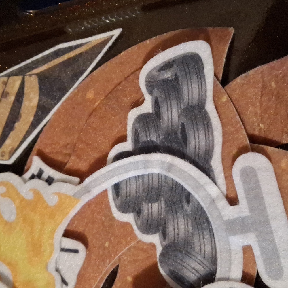 Monster Truck Feltboard Flannelboard Set Racetrack Flags - Picture 6 of 7